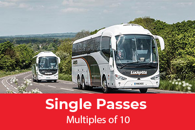 RED ROUTE SINGLE PASSES 