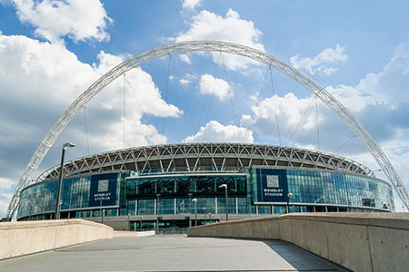 Wembley's new coach park